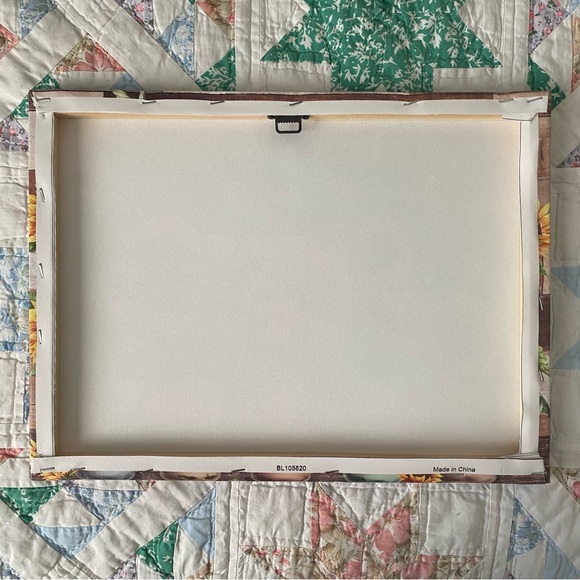 Sunflower Mixed Media It’s Okay Inspirational Canvas Art - Picture 5 of 5